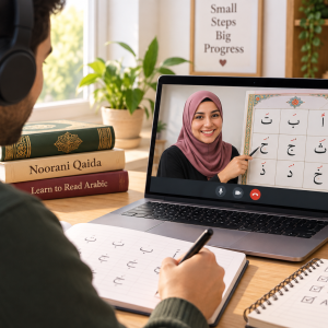 Learning Noorani Qaida Course for Non-Arabic Speakers